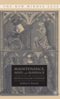 Maintenance, Meed, and Marriage in Medieval English Literature - Book