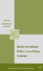British International Thinkers from Hobbes to Namier - Book