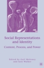 Social Representations and Identity : Content, Process, and Power - eBook