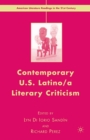 Contemporary U.S. Latino/ A Literary Criticism - eBook