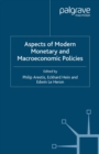 Aspects of Modern Monetary and Macroeconomic Policies - eBook