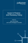 Issues in Finance and Monetary Policy - eBook