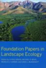 Foundation Papers in Landscape Ecology - Book