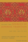 Sources of Japanese Tradition, Abridged : 1600 to 2000; Part 2: 1868 to 2000 - Book