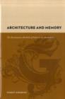 Architecture and Memory : The Renaissance Studioli of Federico da Montefeltro - Book