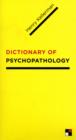 Dictionary of Psychopathology - Book