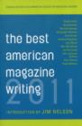 The Best American Magazine Writing 2011 - Book