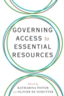 Governing Access to Essential Resources - Book