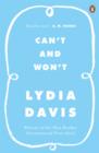 Can't and Won't - eBook