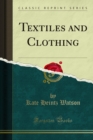 Textiles and Clothing - eBook