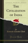 The Civilization of India - eBook