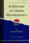 A History of Greek Mathematics - eBook