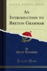 An Introduction to Breton Grammar - eBook