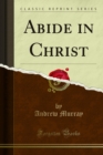 Abide in Christ - eBook