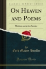 On Heaven and Poems : Written on Active Service - eBook