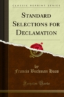 Standard Selections for Declamation - eBook