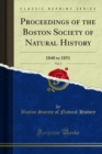Proceedings of the Boston Society of Natural History : 1848 to 1851 - eBook