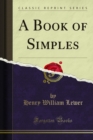 A Book of Simples - eBook