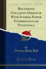 Boltzmann Collision Operator With Inverse-Power Intermolecular Potentials - eBook