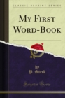 My First Word-Book - eBook