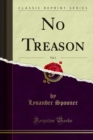 No Treason - eBook