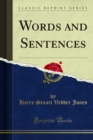 Words and Sentences - eBook