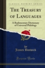 The Treasury of Languages : A Rudimentary Dictionary of Universal Philology - eBook