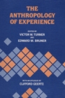 The Anthropology of Experience - Book