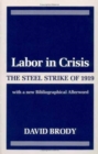 Labor in Crisis : THE STEEL STRIKE OF 1919 - Book