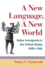 A New Language, A New World : Italian Immigrants in the United States, 1890-1945 - Book