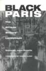 Black Paris : THE AFRICAN WRITERS' LANDSCAPE - Book