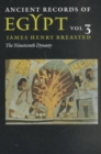 Ancient Records of Egypt : Vol. 3: The Nineteenth Dynasty - Book