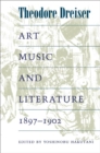 Art, Music, and Literature, 1897-1902 - Book