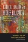 Critical Reading in Higher Education : Academic Goals and Social Engagement - Book