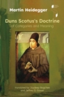 Duns Scotus's Doctrine of Categories and Meaning - Book