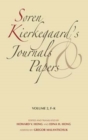 Soren Kierkegaard's Journals and Papers, Volume 2 : F-K - Book