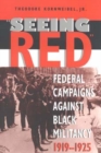 Seeing Red : Federal Campaigns against Black Militancy, 1919-1925 - Book