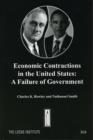 Economic Contractions in the United States : A Failure of Government - Book