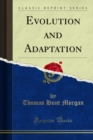 Evolution and Adaptation - eBook