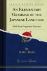 An Elementary Grammar of the Japanese Language : With Easy Progressive Exercises - eBook