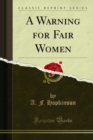 A Warning for Fair Women - eBook