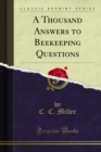 A Thousand Answers to Beekeeping Questions - eBook