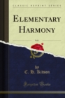 Elementary Harmony - eBook