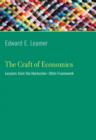 The Craft of Economics : Lessons from the Heckscher-Ohlin Framework - Book