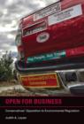 Open for Business : Conservatives' Opposition to Environmental Regulation - Book