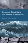 Economic Thought and U.S. Climate Change Policy - Book