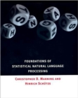 Foundations of Statistical Natural Language Processing - Book
