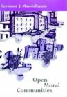 Open Moral Communities - Book