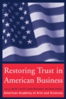 Restoring Trust in American Business - eBook
