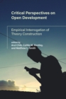 Critical Perspectives on Open Development - eBook